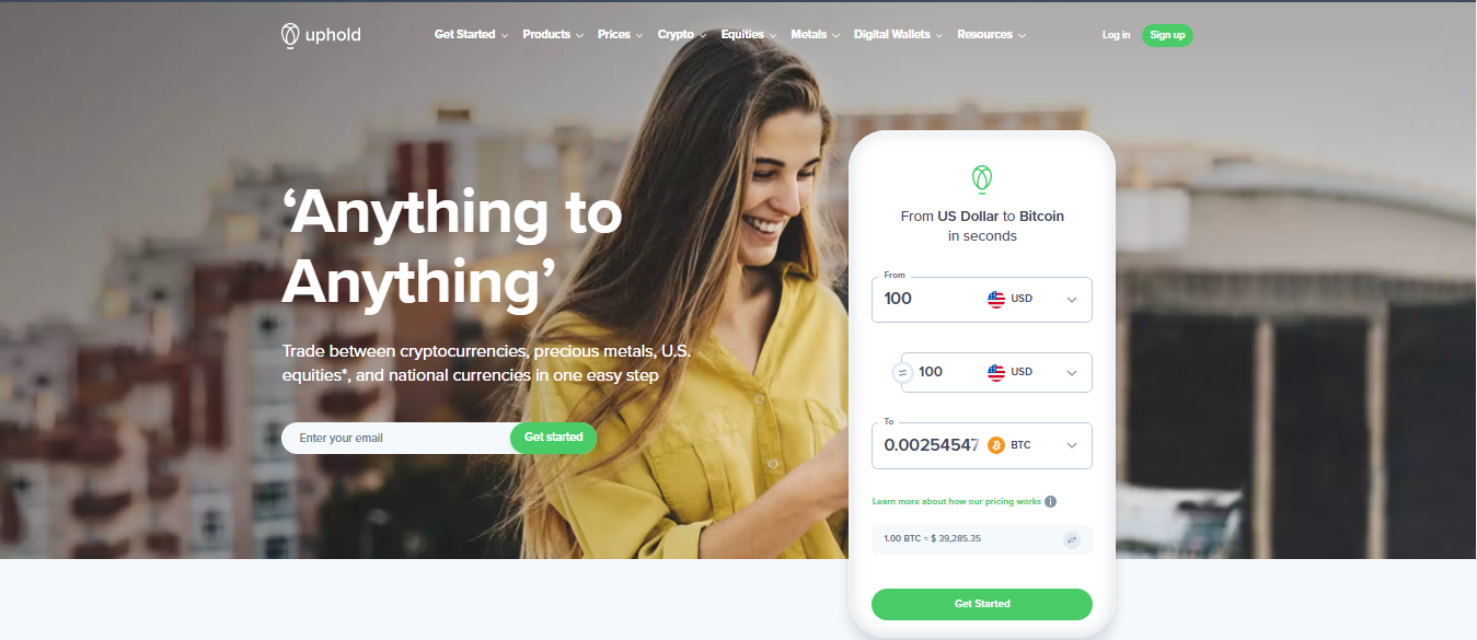 Uphold Secure Access Center